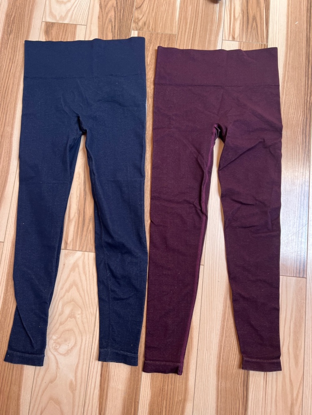 Spanx look at me now leggings, 2 pairs